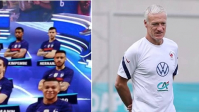 Didier Deschamps devrait faire des changements face au Portugal. (Crédit réseaux sociaux)
