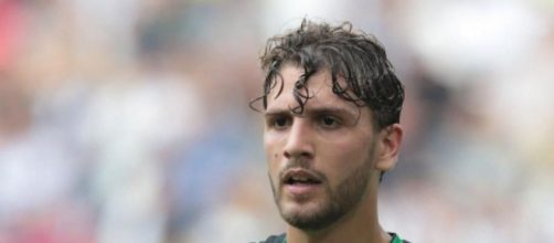 Manuel Locatelli, centrocampista del Sassuolo.