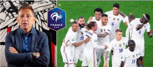 Daniel Riolo s'enflamme pour l'équipe de France - Photo captures d'écran vidéo YouTube et Instagram Équipe de France