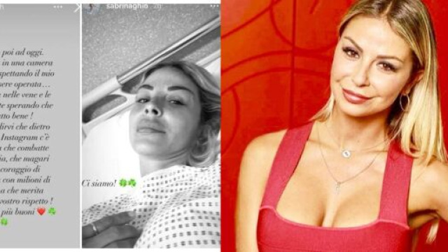 Uomini e donne, Sabrina Ghio dopo l'operazione.