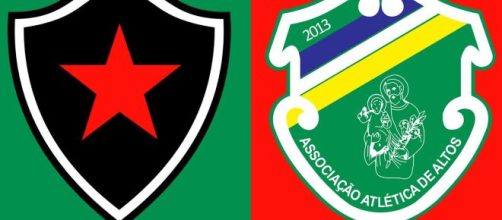 Botafogo x Altos abrem a quita rodada da Série C (Fotomontagem)