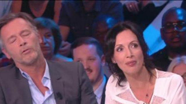 Les deux chroniqueurs de TPMP Géraldine Maillet et Jean-Michel Maire. Source : capture d’écran C8