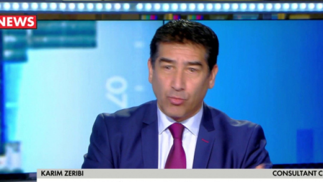 Karim Zeribi de TPMP chez CNEWS. Source capture d'écran CNEWS