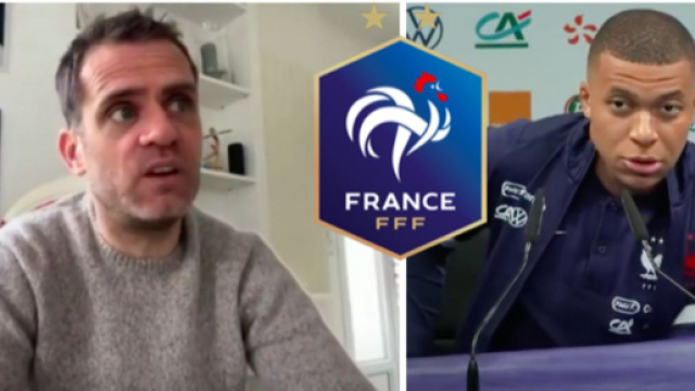 Le coup de gueule de Rothen contre Mbappé - Photo capture d'écran vidéo YouTube et logo FFF wikipedia