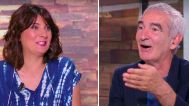 Estelle Denis se moque de Raymond Domenech - Photo capture d'écran vidéo