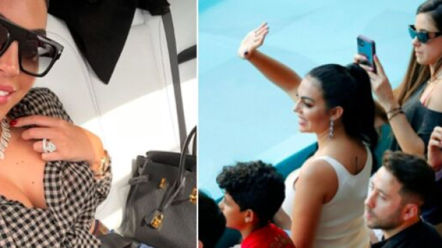 La femme de Cristiano Ronaldo fait le buzz - Photo captures d'écran photo Instagram et Twitter