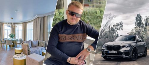El ciudadano ruso Román Yurkov tiene 35 años y gastó una fortuna en coches de alta gama y pisos