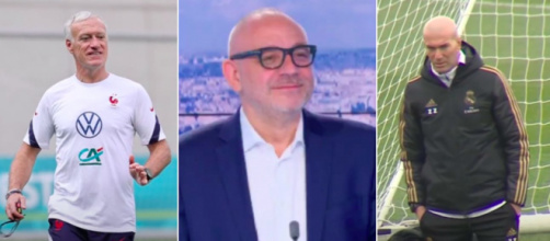 Deschamps - Hermel - Zidane Photo captures d'écran vidéo Youtube et Twitter