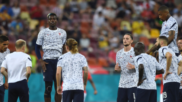 Le groupe France ne vivait pas si bien que cela - Photo capture d'écran Twitter équipe de France
