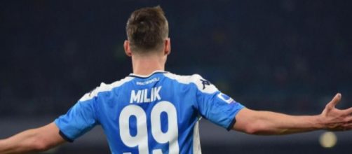 Arkadiusz Milik, ex punta del Napoli.