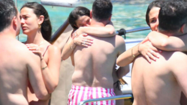 Demet &Ouml;zdemir, l'attrice di DayDreamer, paparazzata in vacanza con Oğuzhan Ko&ccedil; (foto).