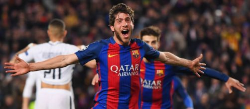 L'Inter pensa a Sergi Roberto: l'esterno sarebbe in uscita dal Barcellona.