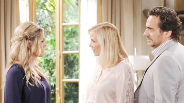 Beautiful: Brooke si rende conto che Ridge è partito insieme a Shauna.