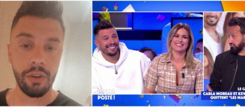 Kevin Guedj et Carla Moreau quittent définitivement Les Marseillais. Le candidat de télé-réalité réagit après son passage dans TPMP.