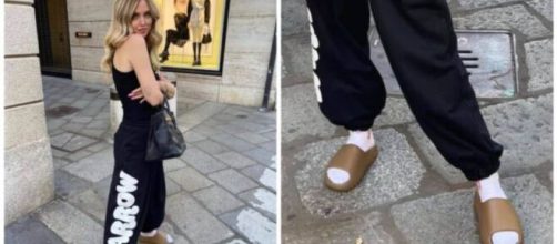 Chiara Ferragni lancia i nuovi sandali di gomma.