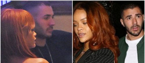 La star du ballon rond a partagé plusieurs moments avec la star de la chanson américaine Rihanna - Source : montage, Instagram