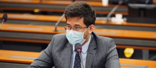 Antes apoiador, deputado Kim Kataguiri hoje é oposição ao presidente Bolsonaro (Pablo Valadares/Câmara dos Deputados)
