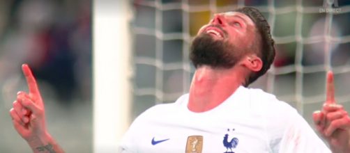 Olivier Giroud enflamme les internautes - Photo capture d'écran du match