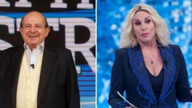 Giancarlo Magalli e Antonella Clerici.