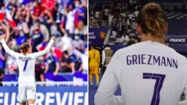 La communion entre Griezmann et le public fait le buzz - Photo captures d'écran vidéo YouTube et photo Instagram