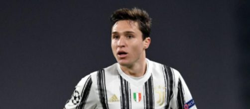 Federico Chiesa, centrocampista della Juventus.