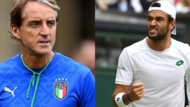 Roberto Mancini a Wembley, Matteo Berrettini a Wimbledon: i due sogni italiani.