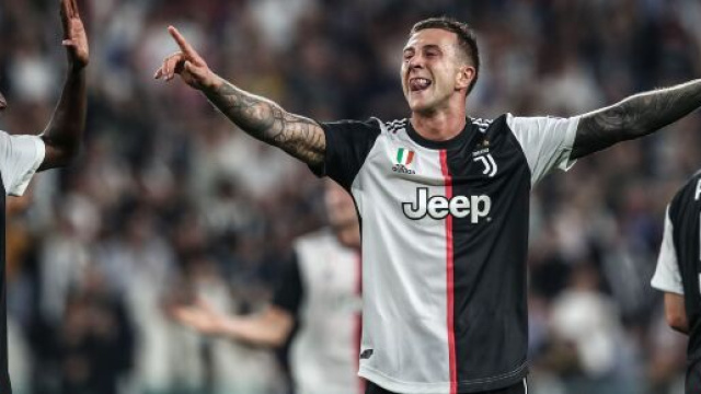 Bernardeschi, centrocampista della Juventus.