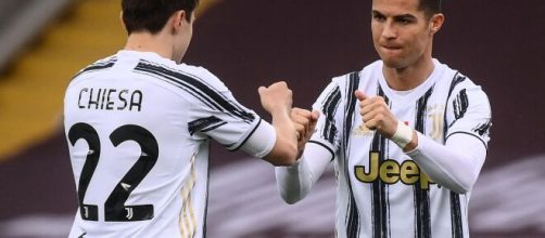 Juventus: Federico Chiesa e Cristiano Ronaldo.