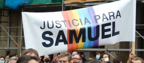 La gente sale a la calle pidiendo justicia para Samuel Luiz (Wikimedia)