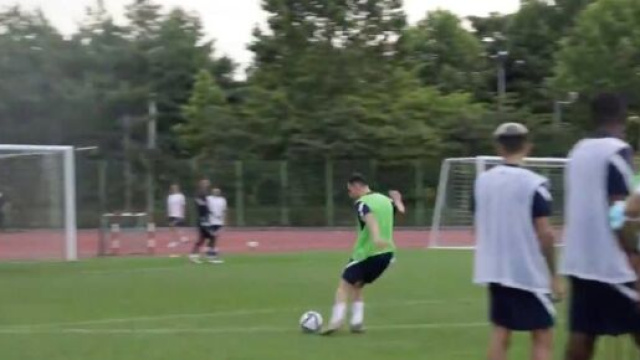 Photo Florian Thauvin capture d'écran vidéo Twitter équipe de France