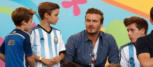 L’ancienne gloire de Manchester United, David Beckham aimerait faire venir Messi à l’Inter Miami (Credit : capture Youtube)