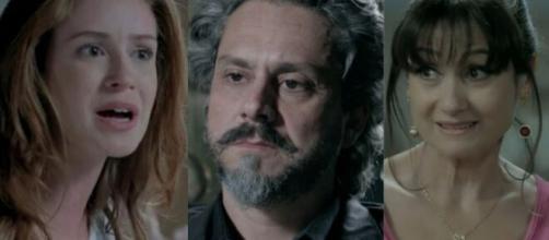 Ísis, Alfredo e Magnólia em 'Império' (Fotomongatem/Reprodução/TV Globo)