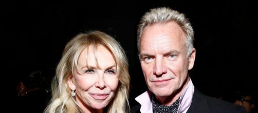 Sting in compagnia della moglie Trudie Styler.