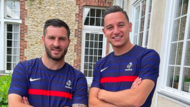 Florian Thauvin et André-Pierre Gignac - Source : photo capture d'écran photo Instagram
