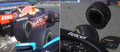 On board dell'incidente alla curva Copse.