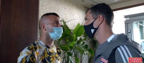 Vidéo : les retrouvailles entre Anthony Lopes et Rémy Vercoutre font le buzz photo capture d'écran vidéo Twitter