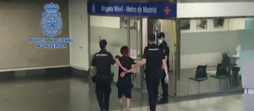 El presunto agresor del metro de Madrid ya ha sido detenido. (Policía Nacional)