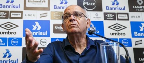 Presidente do Grêmio fala sobre contratações (Lucas Uebel/Grêmio)