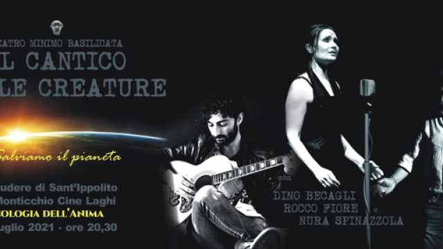 Il Teatro Minimo di Basilicata in scena con "Il Cantico delle Creature", all'interno del cartellone del "Monticchio Cine Laghi"