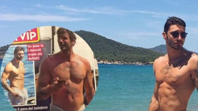 Stefano De Martino paparazzato ingrassato e senza tartaruga: 'Il peso del lockdown' (Foto).