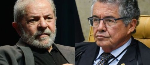Marco Aurélio Mello foi voto vencido no STF e Lula retomou direitos políticos (Fotomontagem)