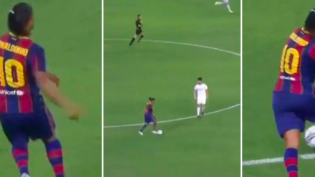 Le Show Ronaldinho régale les internautes - Photo captures d'écran vidéo Twitter