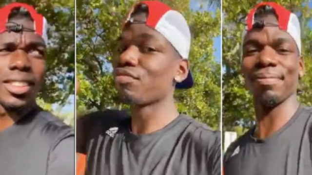 Paul Pogba se sait annoncé au PSG. (Capture Instagram Paul Pogba).