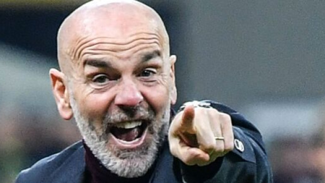 Stefano Pioli, allenatore del Milan.