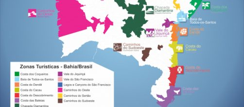 Bahia inicia atualização do Mapa Turístico que reúne 118 cidades. (Arquivo Blasting News)