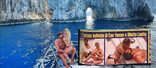 Can Yaman e Diletta insieme in vacanza.