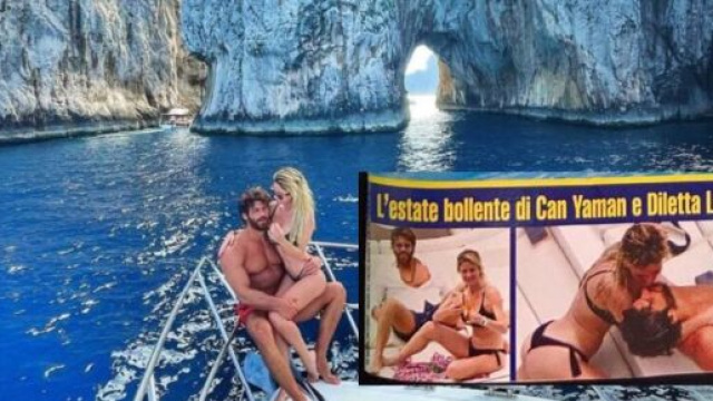 Can Yaman e Diletta insieme in vacanza.