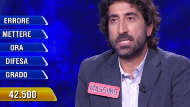 L'eredità, lo sfogo di Massimo