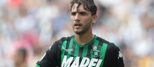 Manuel Locatelli, centrocampista del Sassuolo.