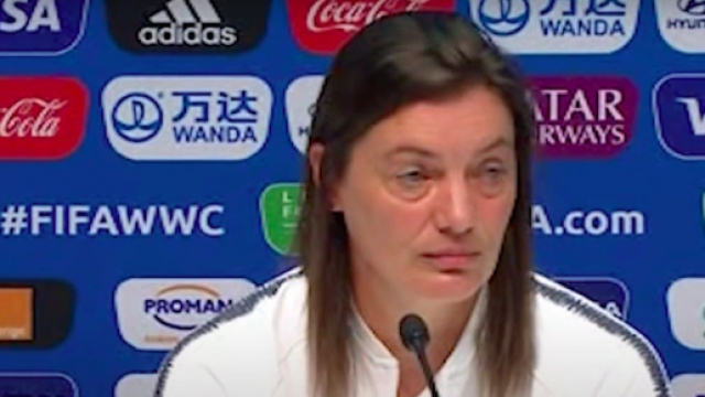 Corinne Diacre photo capture d'écran vidéo YouTube